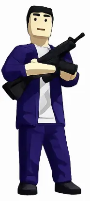 Dude Theft Wars Richie Character