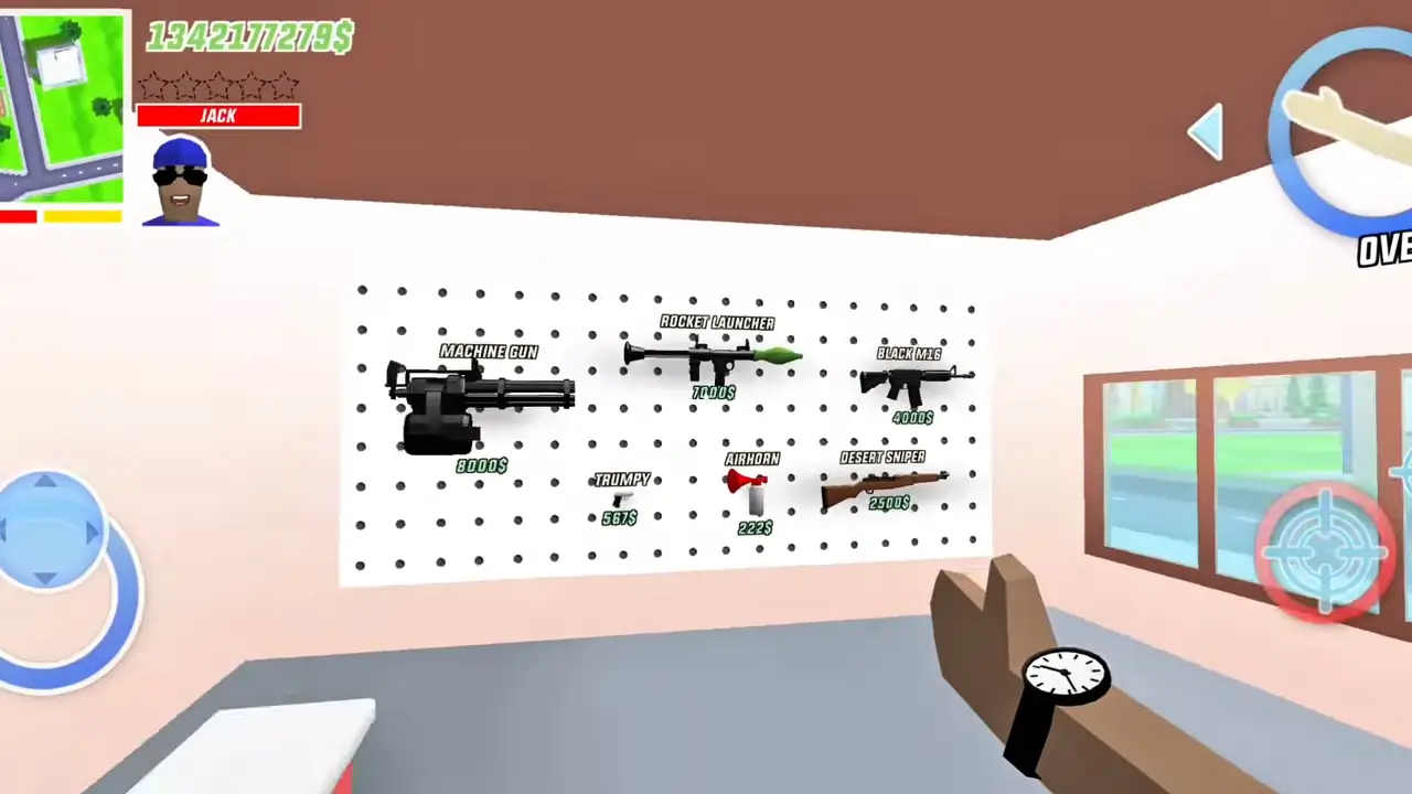 Unlocked Weapons