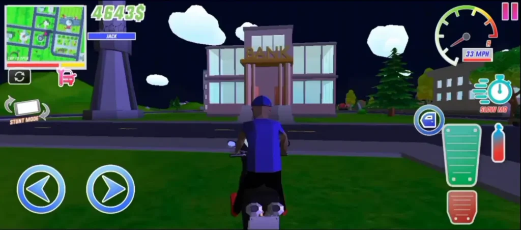 How to Rob the Bank in Dude Theft Wars