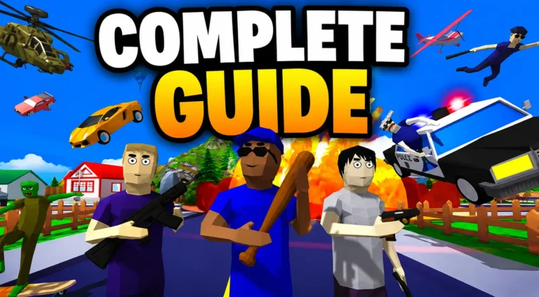 Dude Theft Wars Complete Guide for New and Pro Players