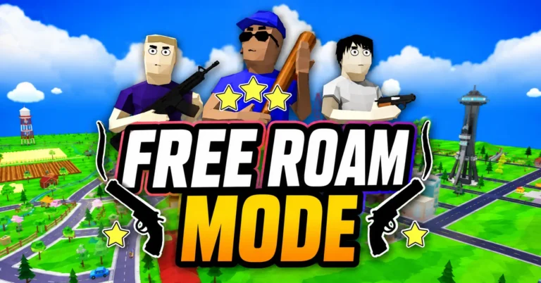 Dude Theft Wars Free Roam Mode