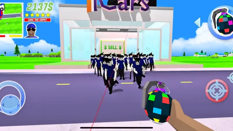 Dude Theft Wars Police Chase System